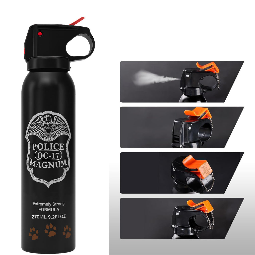 Bear Spray - Guard Alaska Bear Deterrent Self Defense Spray9 oz, Max Strength 20% OC, Up to 40ft Range, Great for Hiking, Camping, Hunting