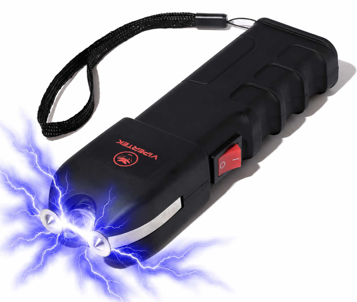 989 Stun Gun for Self Defense Rechargeable with LED Flashlight