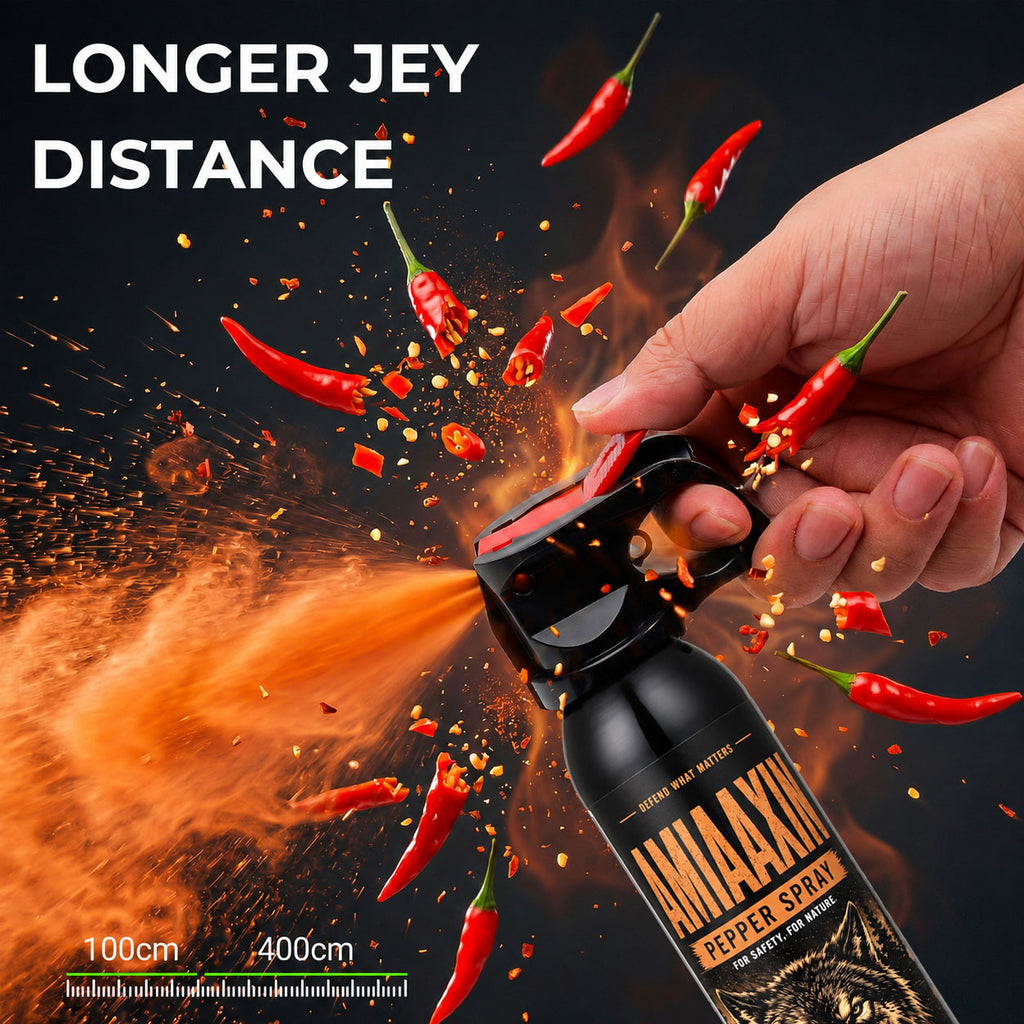 Bear Spray - Guard Alaska Bear Deterrent Self Defense Spray9 oz, Max Strength 20% OC, Up to 40ft Range, Great for Hiking, Camping, Hunting