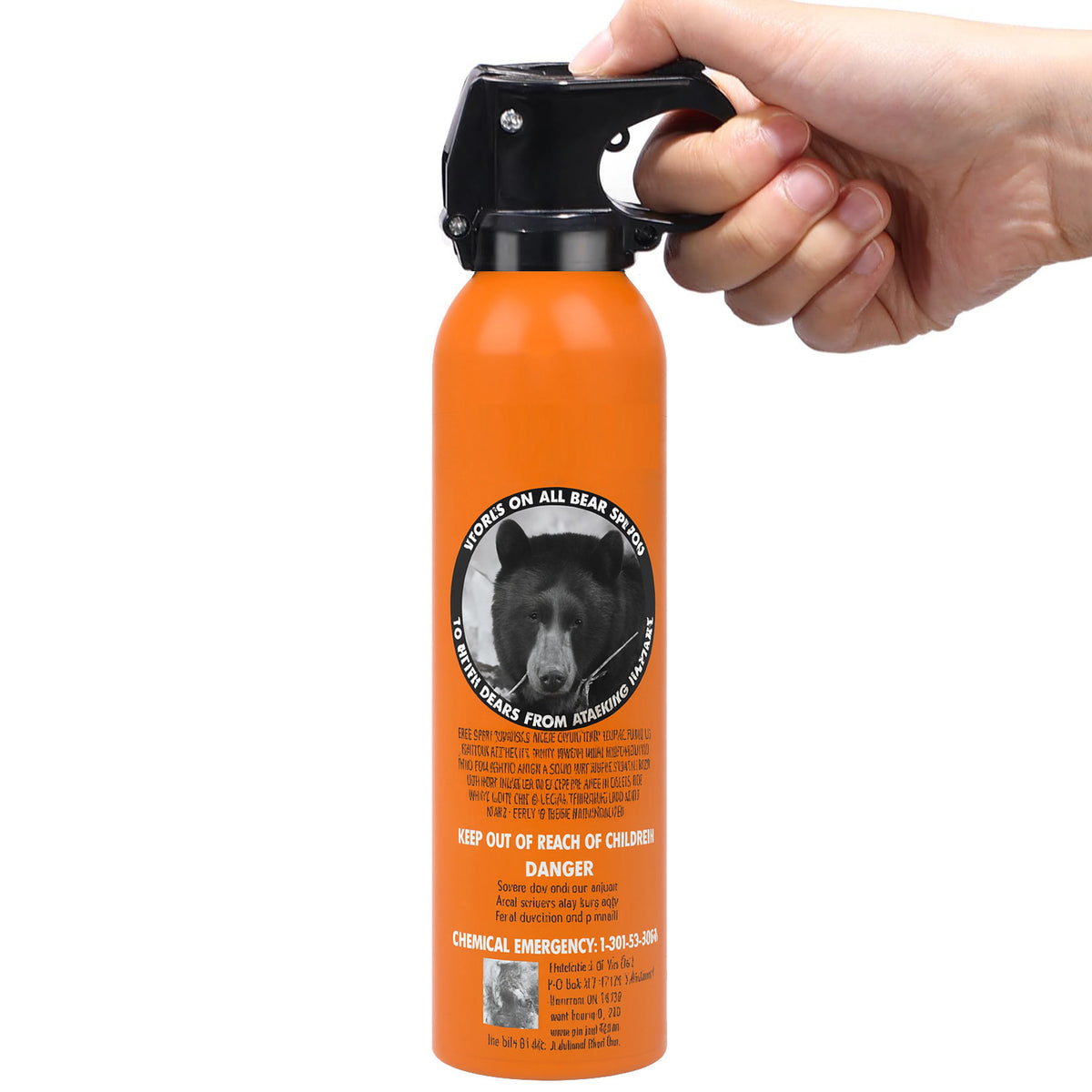 Bear Spray - Guard Alaska Bear Deterrent Self Defense Spray9 oz, Max Strength 20% OC, Up to 40ft Range, Great for Hiking, Camping, Hunting