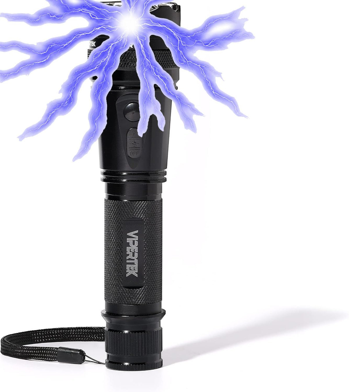 989 Stun Gun for Self Defense Rechargeable with LED Flashlight