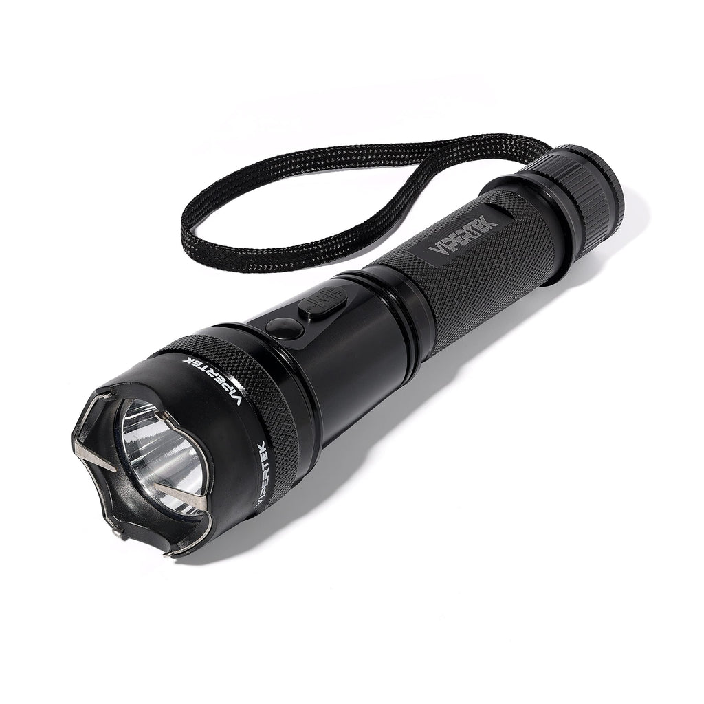 989 Stun Gun for Self Defense Rechargeable with LED Flashlight