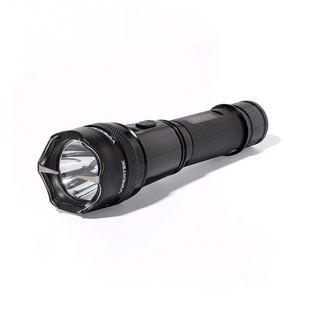 989 Stun Gun for Self Defense Rechargeable with LED Flashlight